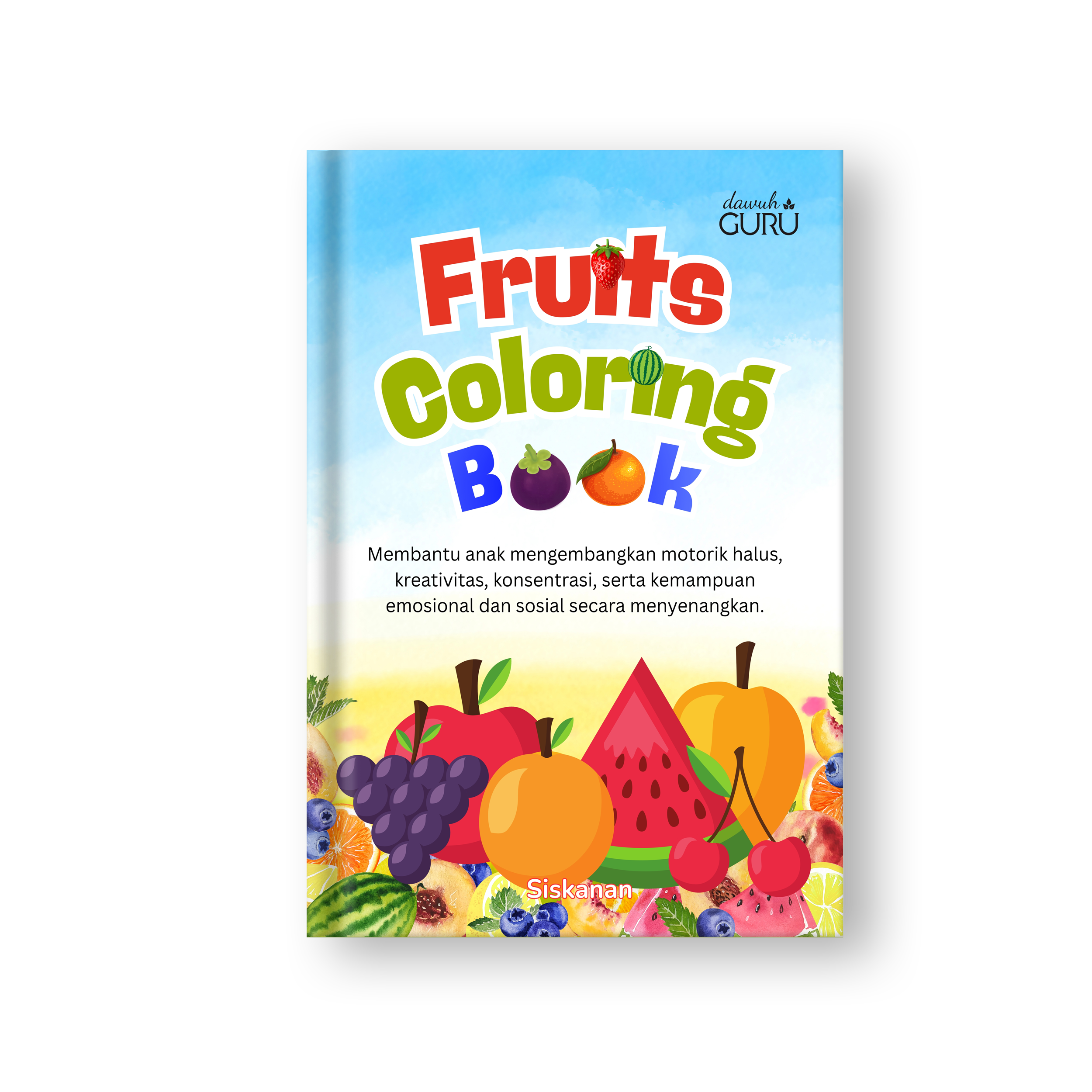 Sampul Fruits Coloring Book