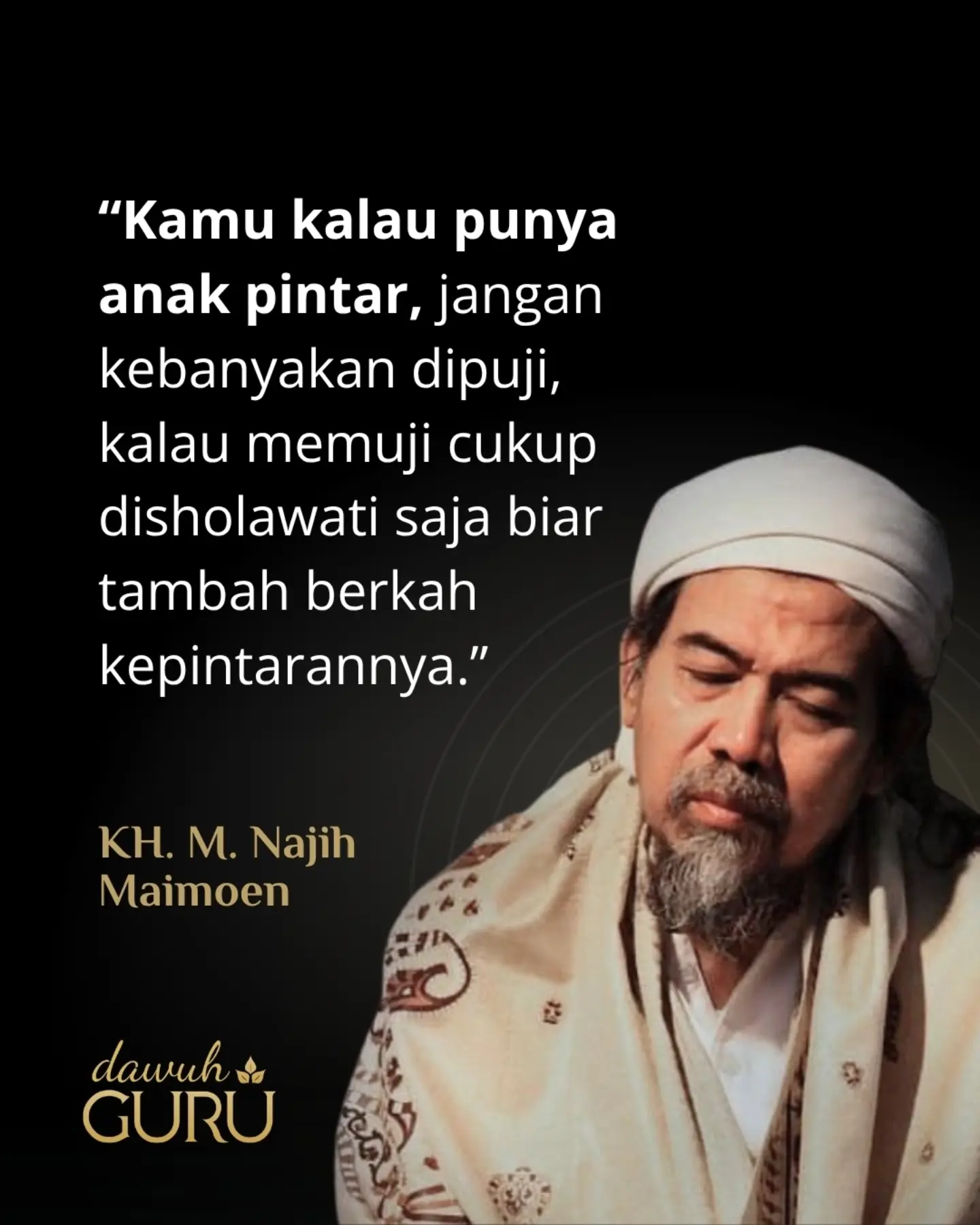 Ilustrasi nasihat mendidik anak cerdas sesuai dawuh ulama