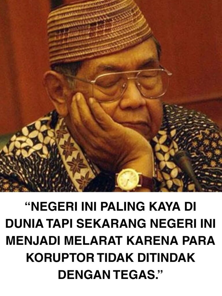 Foto K.H. Abdurrahman Wahid atau Gus Dur