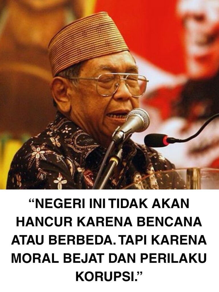 Foto K.H. Abdurrahman Wahid atau Gus Dur