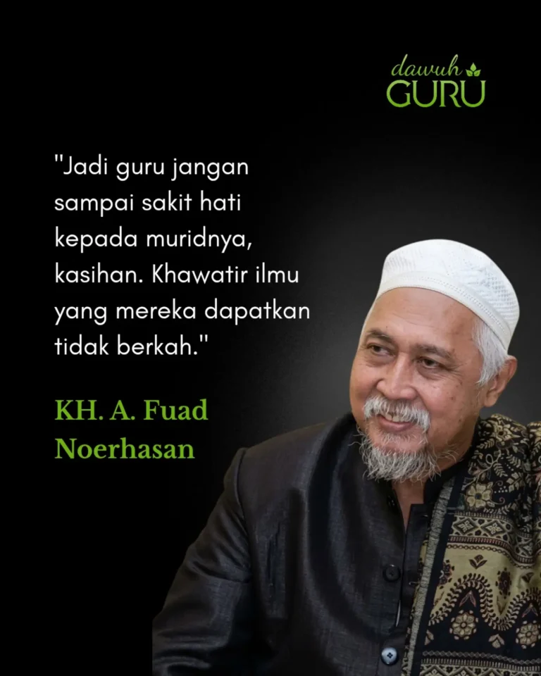 Ilustrasi pengingat tentang adab guru dan murid