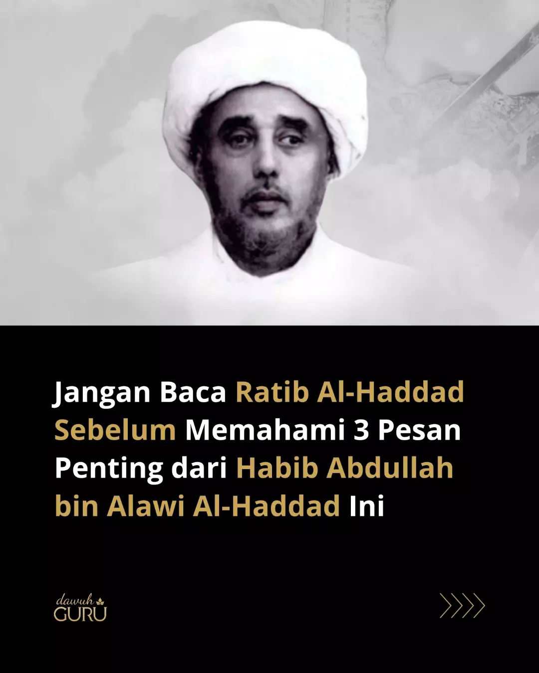Ilustrasi nasihat ulama tentang pemahaman zikir dan Ratib Al-Haddad