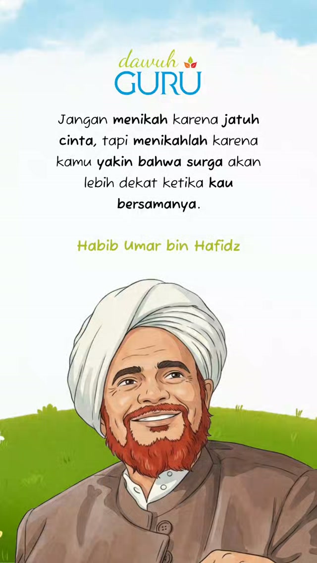 Ilustrasi nasihat pernikahan berorientasi surga