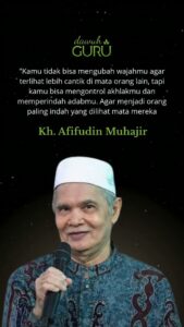 Ilustrasi kutipan tentang pentingnya menjaga akhlak dan memperindah adab.