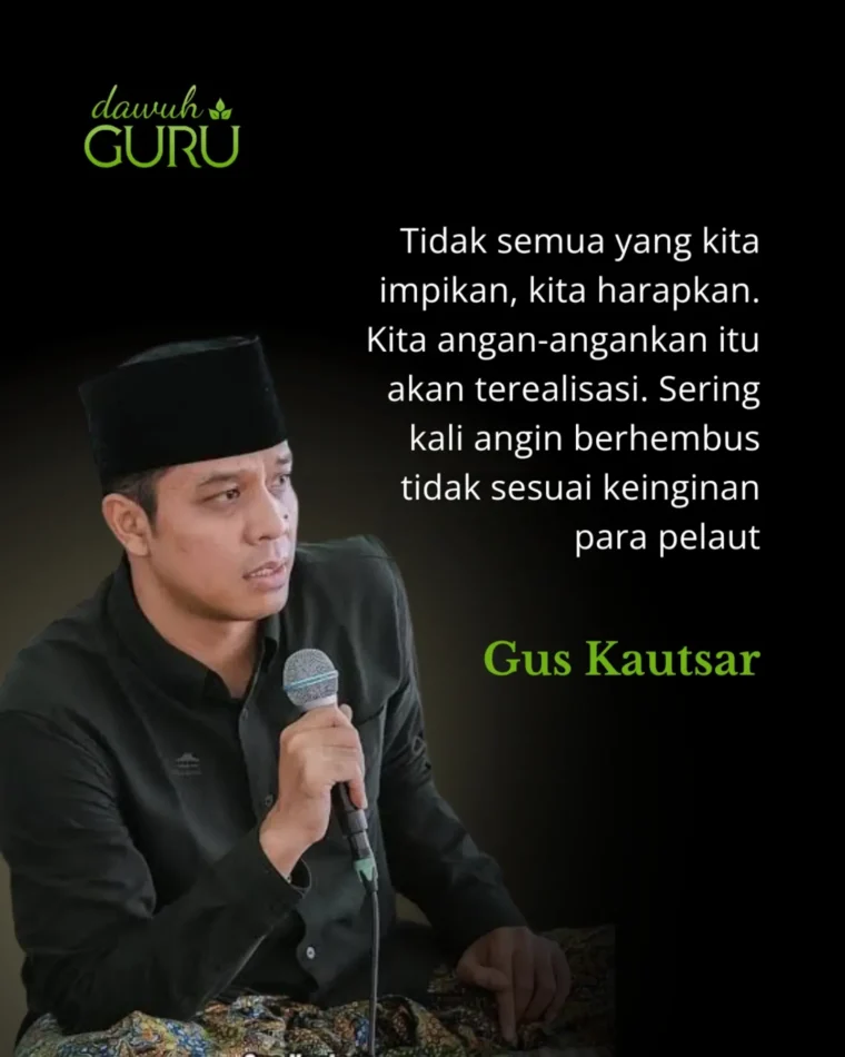 Kutipan dawuh Gus Kautsar tentang impian dan metafora pelaut