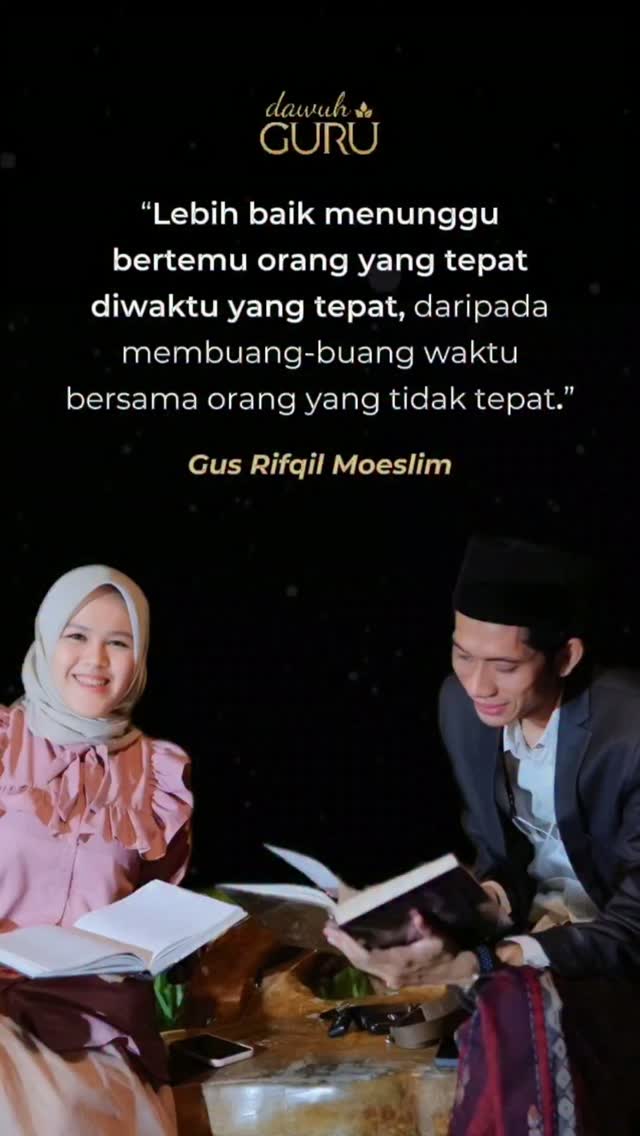Ilustrasi kutipan bijak mengenai pentingnya menunggu orang yang tepat di waktu yang tepat