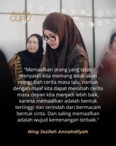 Ilustrasi kutipan bijak tentang memaafkan dan kemenangan hati