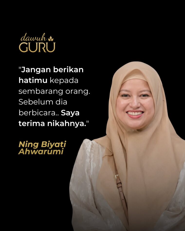 Ilustrasi pengingat menjaga hati dan pernikahan