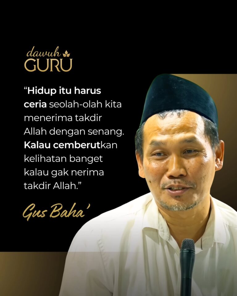 Ilustrasi pengingat hikmah tentang menerima takdir Allah dengan senyuman dan keceriaan