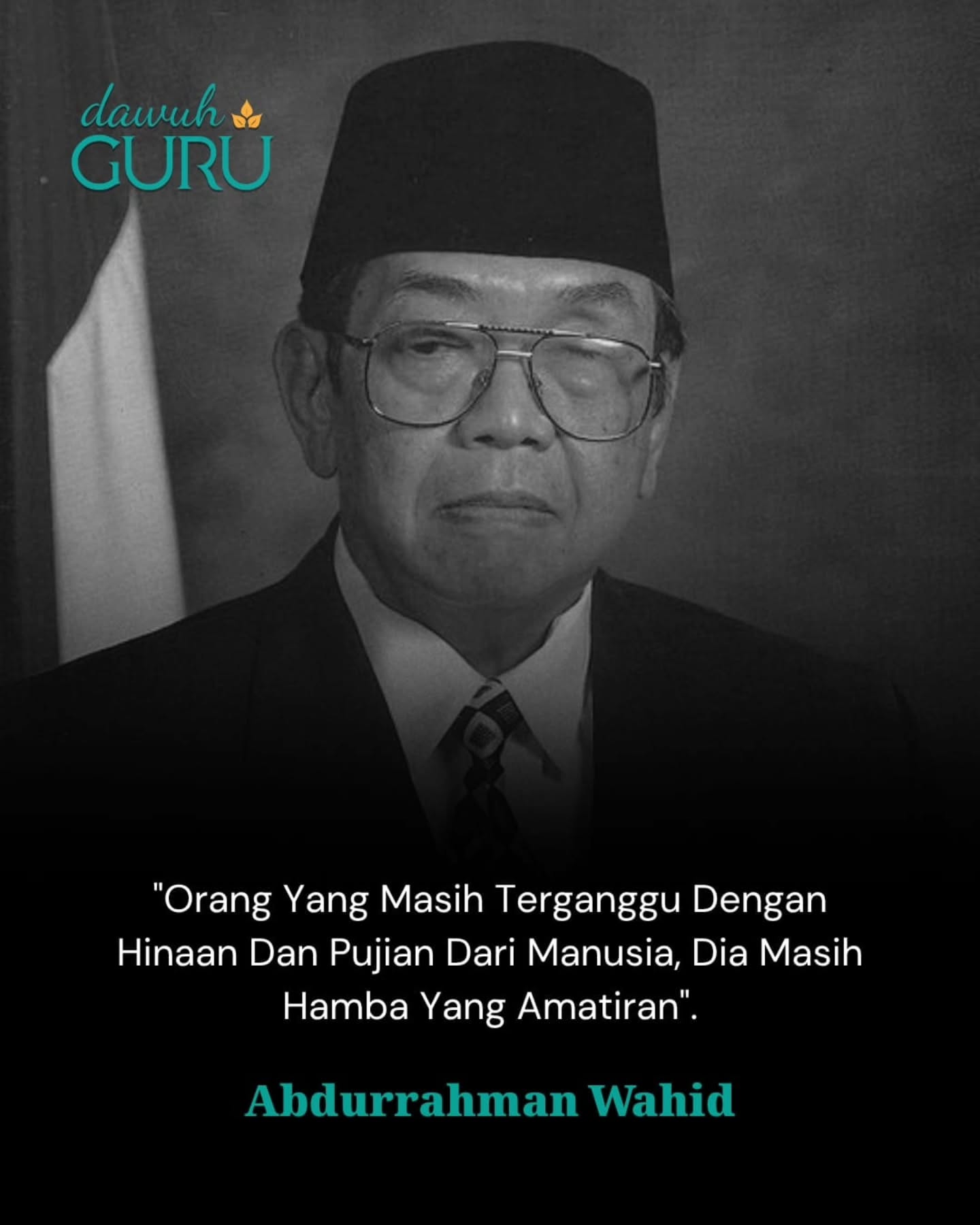 Ilustrasi refleksi diri mengenai hinaan dan pujian manusia